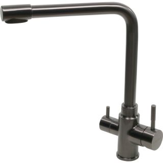 Смеситель для кухни Melana MELANA-F9505HB с переключателем на фильтр графит